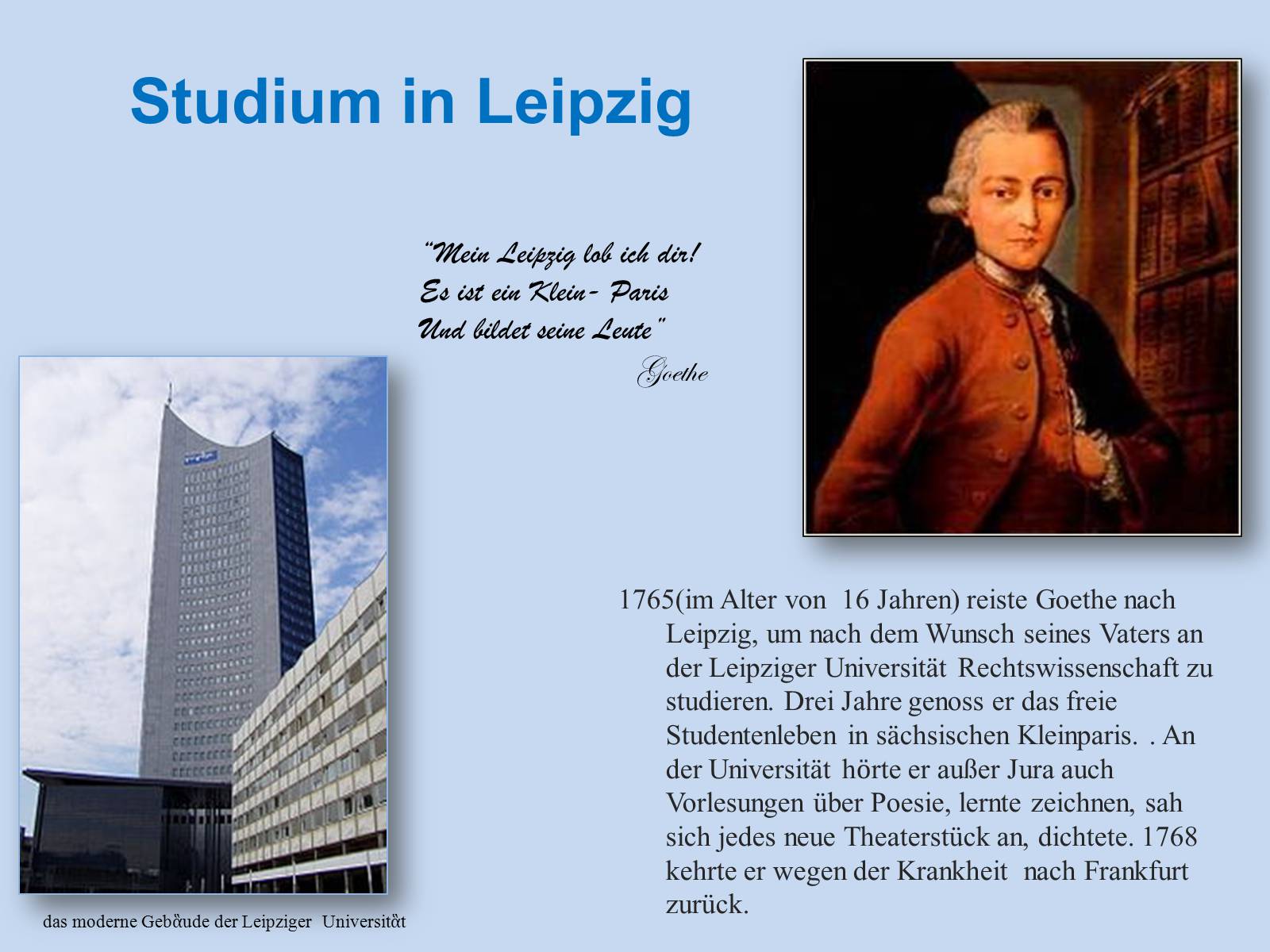 Презентація на тему «Johann Wolfgang von Goethe» (варіант 4) - Слайд #4