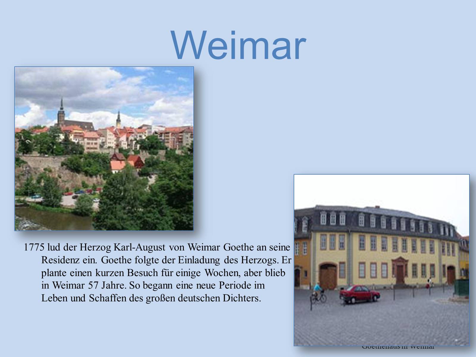 Презентація на тему «Johann Wolfgang von Goethe» (варіант 4) - Слайд #9