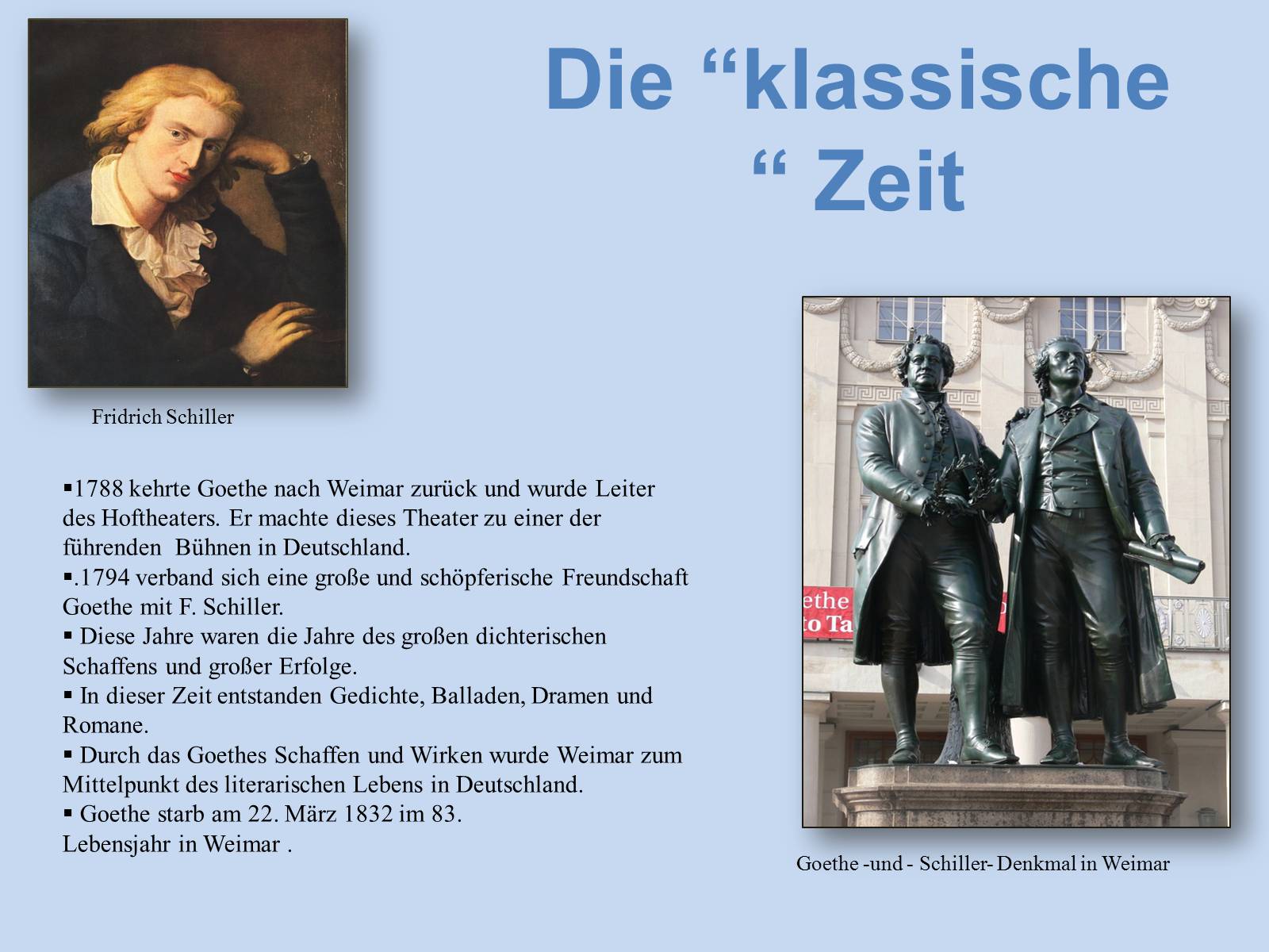 Презентація на тему «Johann Wolfgang von Goethe» (варіант 4) - Слайд #12
