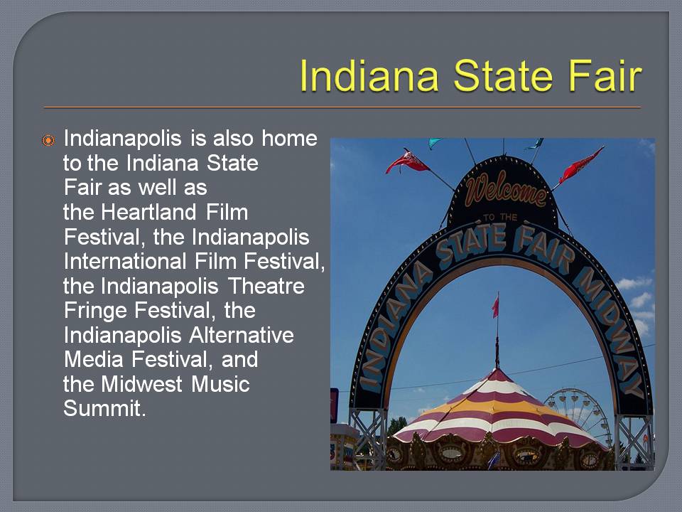 Презентація на тему «Indianapolis» - Слайд #12